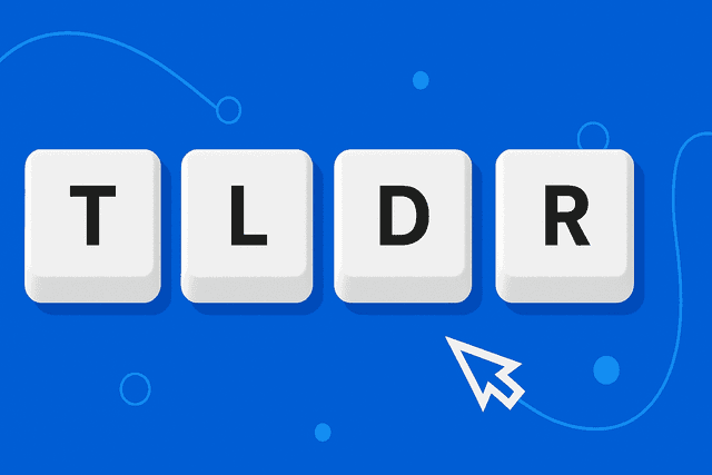 TLDR Meaning in Crypto: Definition And Everyday Use