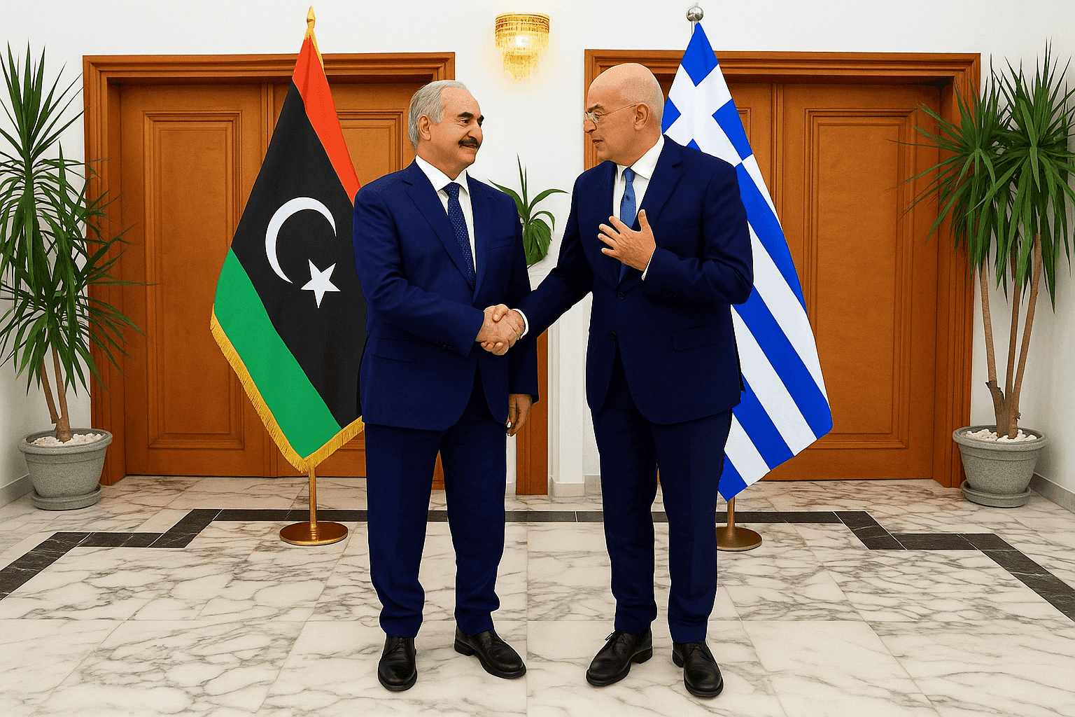 Greece And Libya Deepen Talks on Migration And Economic Cooperation