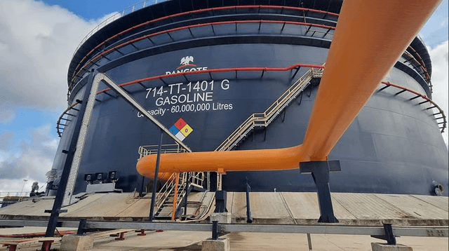 Dangote refinery begins US gasoline exports, altering Atlantic fuel trade