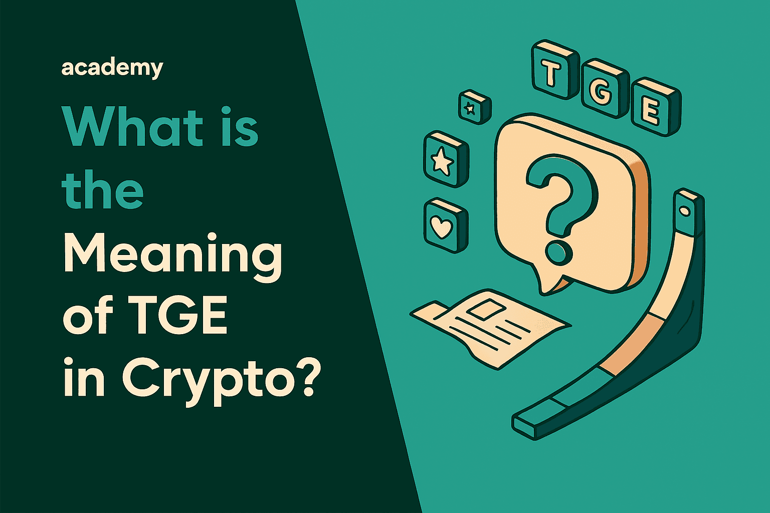 What is TGE in Crypto? TGE And Token Generation Essentials