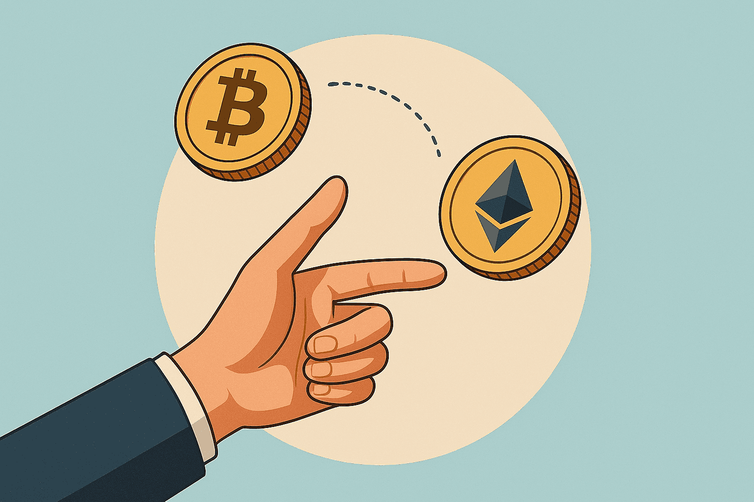 What Is Flippening in Crypto: Bitcoin, Ethereum, And The Market Cap Race